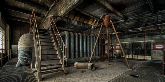 Verdampft: Das gigantische Kesselhaus (2) 